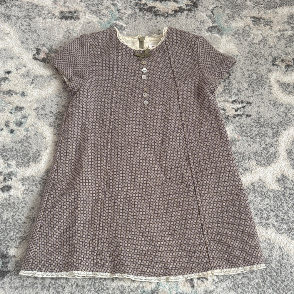 Neck & Neck For Kids Matching Coat and Dress Set